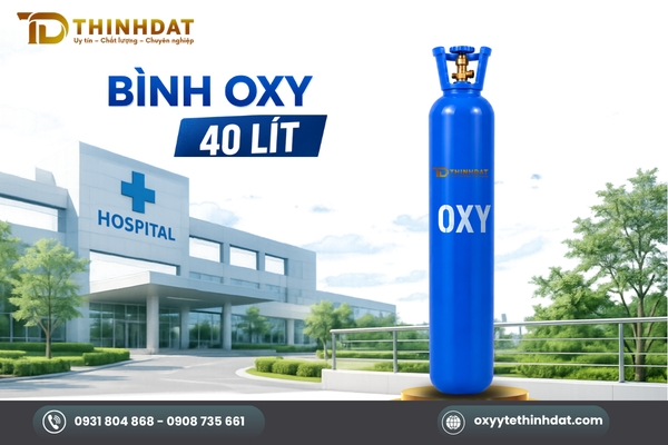 Thời gian sử dụng bình oxy 40 lít