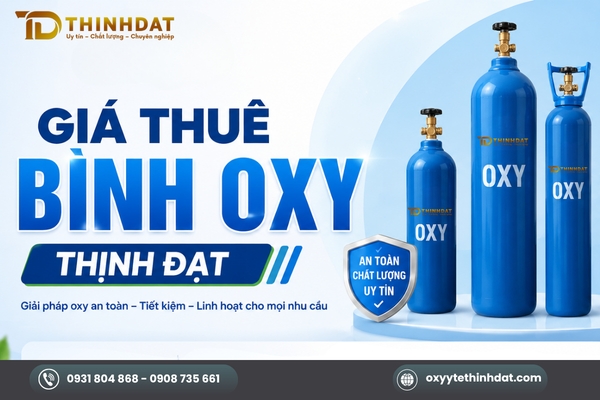 Giá thuê bình oxy Thịnh Đạt bao gồm những khoản chi phí nào?