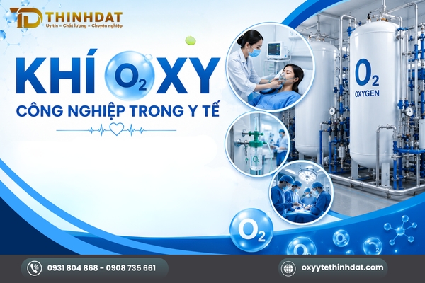 Ứng dụng khí oxy công nghiệp trong y tế